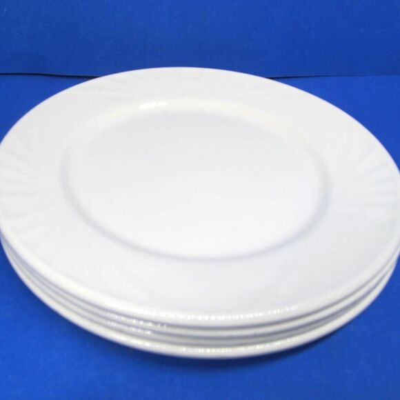Dudson Olympus Bread Appetizer Plates White 6 3/8" Set of 4 - Picture 6 of 12